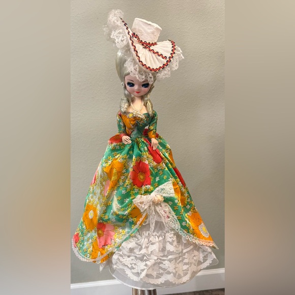 Bradley Other - Rare 60/70’s Era Vintage 18” Beautiful Big Eye Bradley Doll